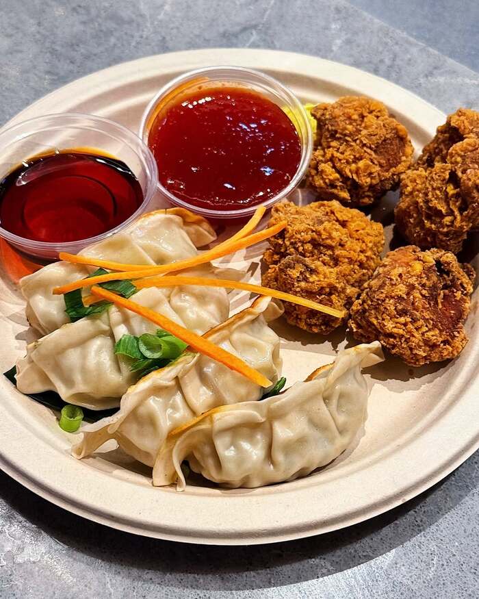 khu ẩm thực Châu Âu