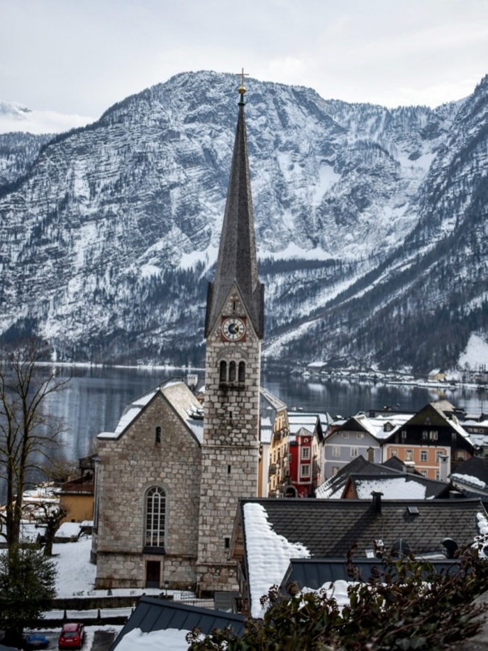 du lịch Làng cổ Hallstatt