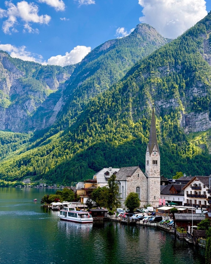 du lịch Làng cổ Hallstatt