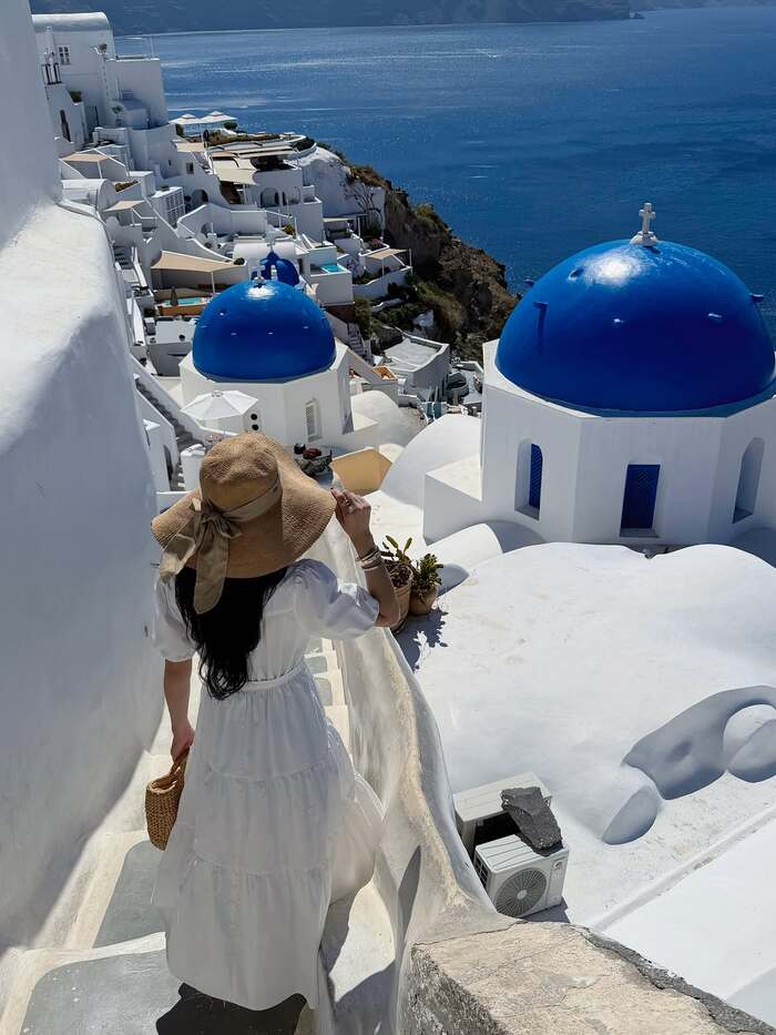 du lịch Santorini