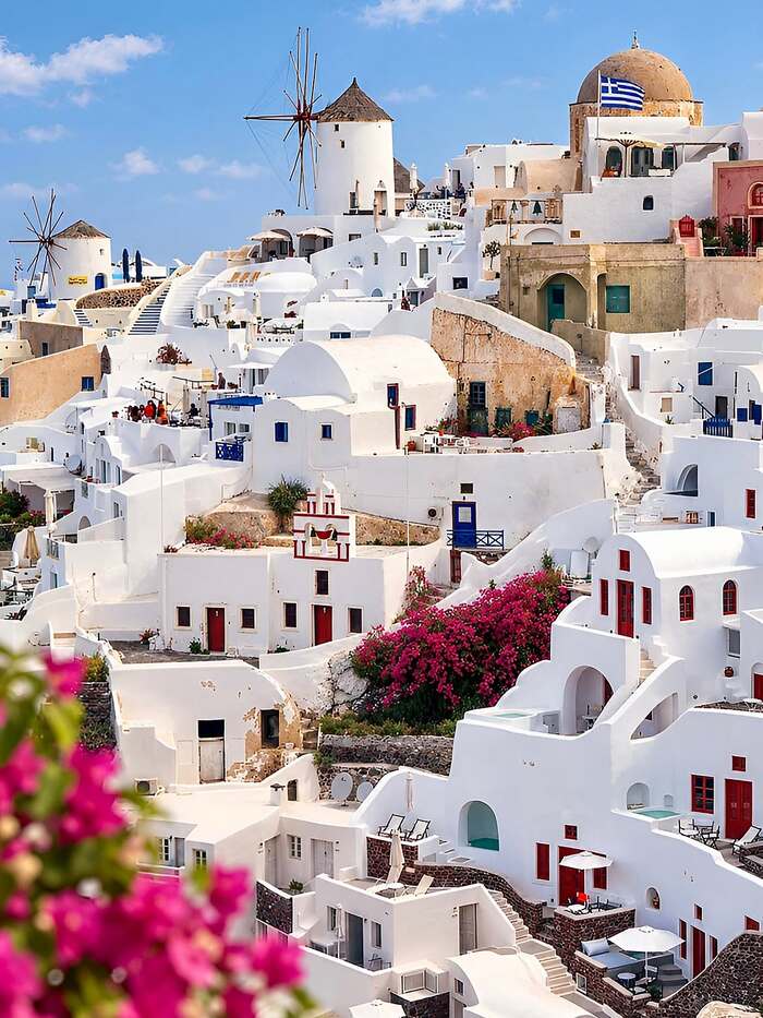 du lịch Santorini