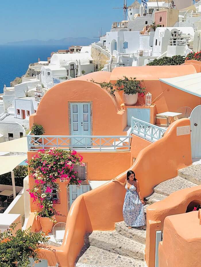 du lịch Santorini