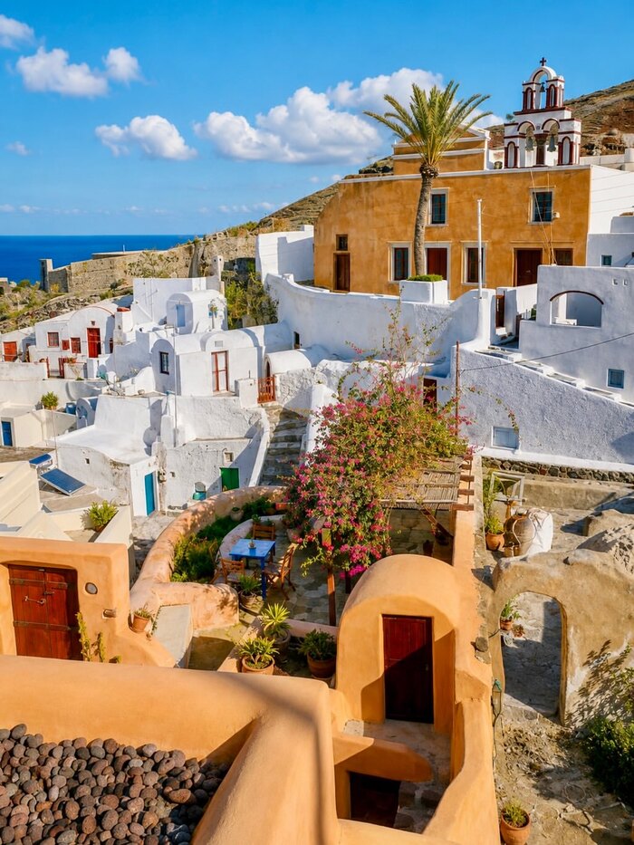 du lịch Santorini